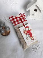 coussin de porte de Noël